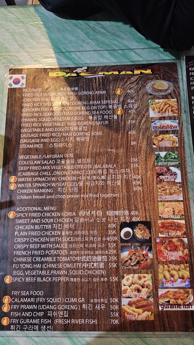 Warung Pacman Menu - Image 3